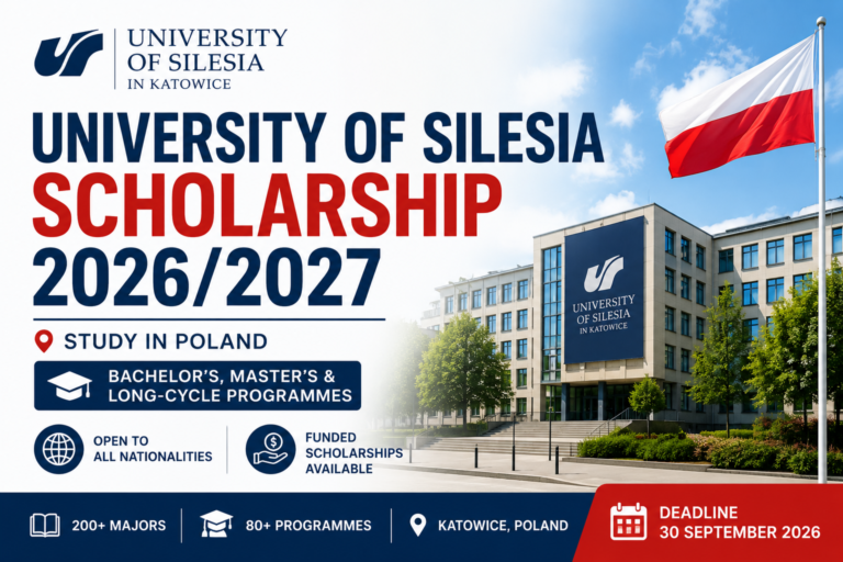 Study in Poland: University of Silesia Scholarship 2026/2027 | Fully Funded