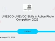 UNESCO-UNEVOC Skills in Action Photo Competition 2026 | Win Up to USD 750 in Cash Prizes