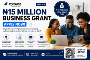 Skyewise Foundation ₦15 Million Business Grant 2026