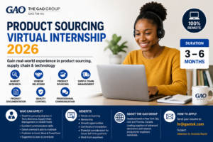 The GAO Group Product Sourcing Virtual Internship 2026