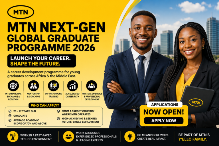 MTN Next-Gen Global Graduate Programme 2026