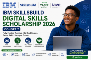 IBM SkillsBuild Digital Skills Scholarship 2026: Fully Funded Training