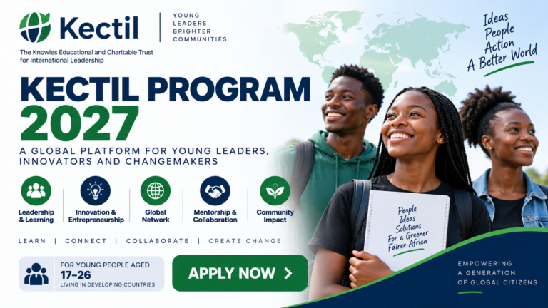Kectil Global Youth Leadership Program 2027: Fully Funded