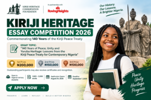 Kiriji Heritage Essay Competition 2026