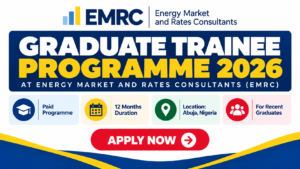 EMRC Graduate Trainee Programme 2026 in Nigeria