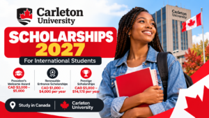 Carleton University Scholarships 2027 in Canada for International Students