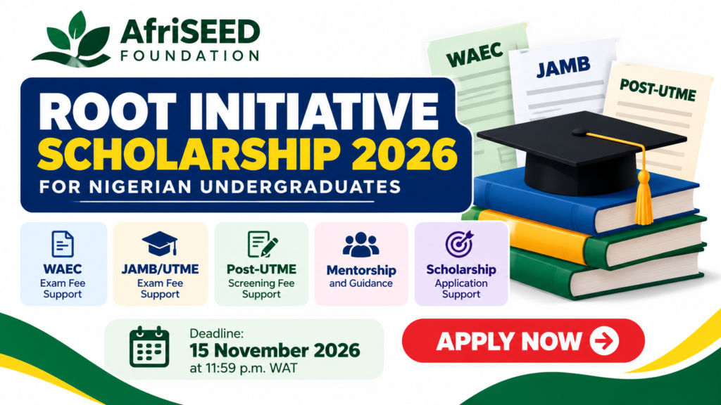 AfriSEED Foundation 2026 Root Initiative Programme