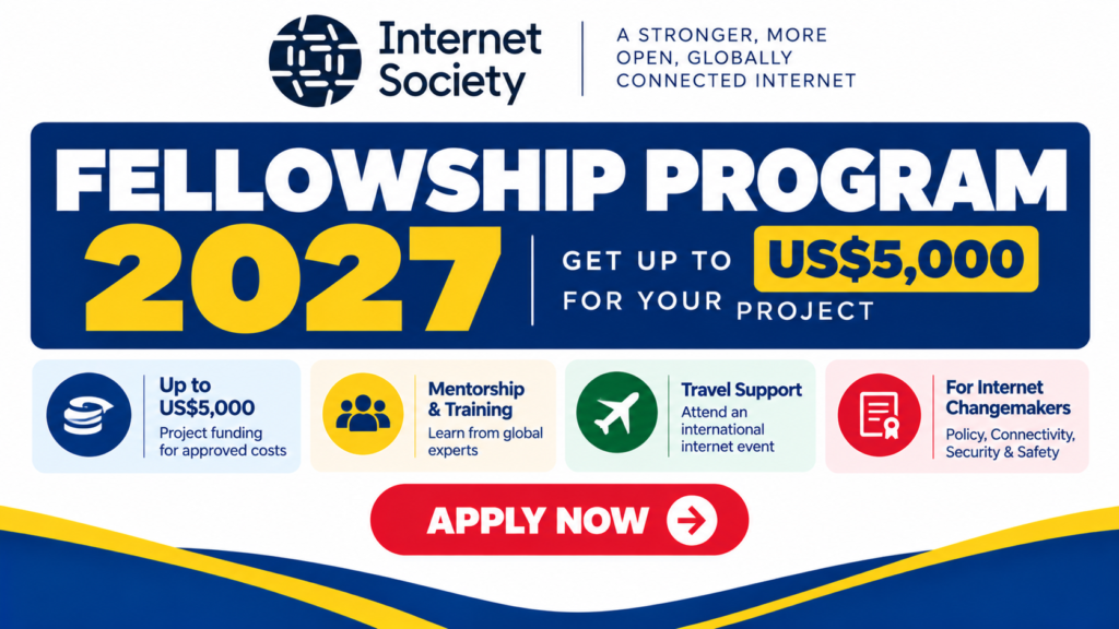 Internet Society Fellowship Program 2027