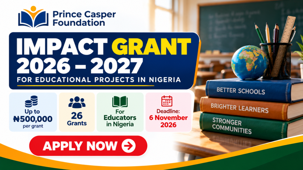 Prince Casper Foundation Impact Grant