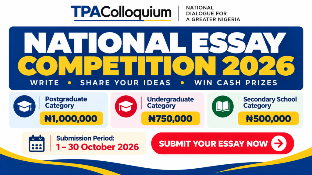 TPACOLoloquium National Essay Competition