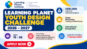 Learning Planet Youth Design Challenge 2026–2027
