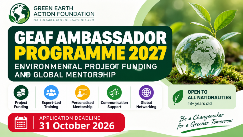 GEAF Ambassador Programme 2027