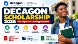 Decagon Scholarship 2026 for Nigerian Undergraduates