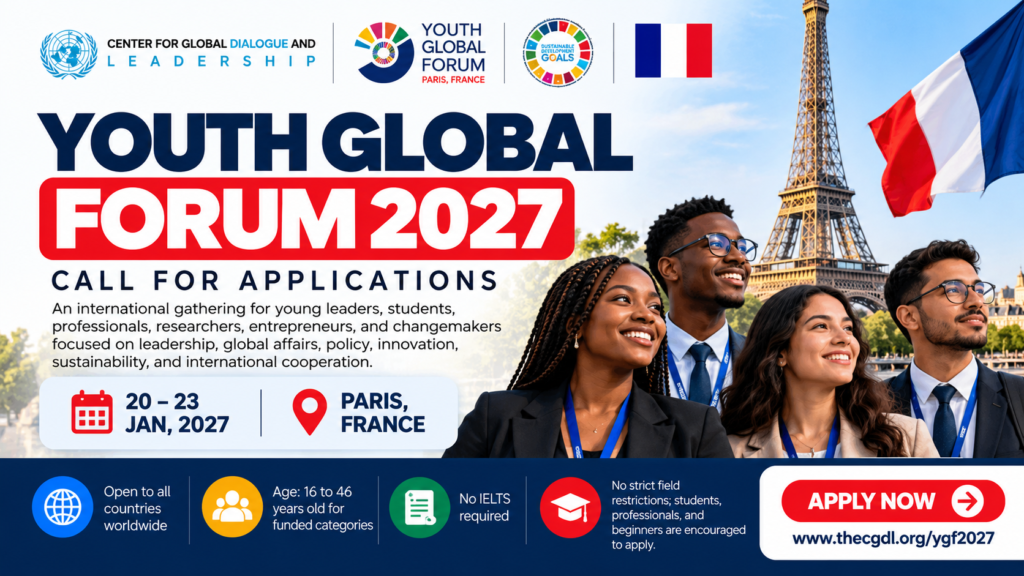 Youth Global Forum 2027 in France